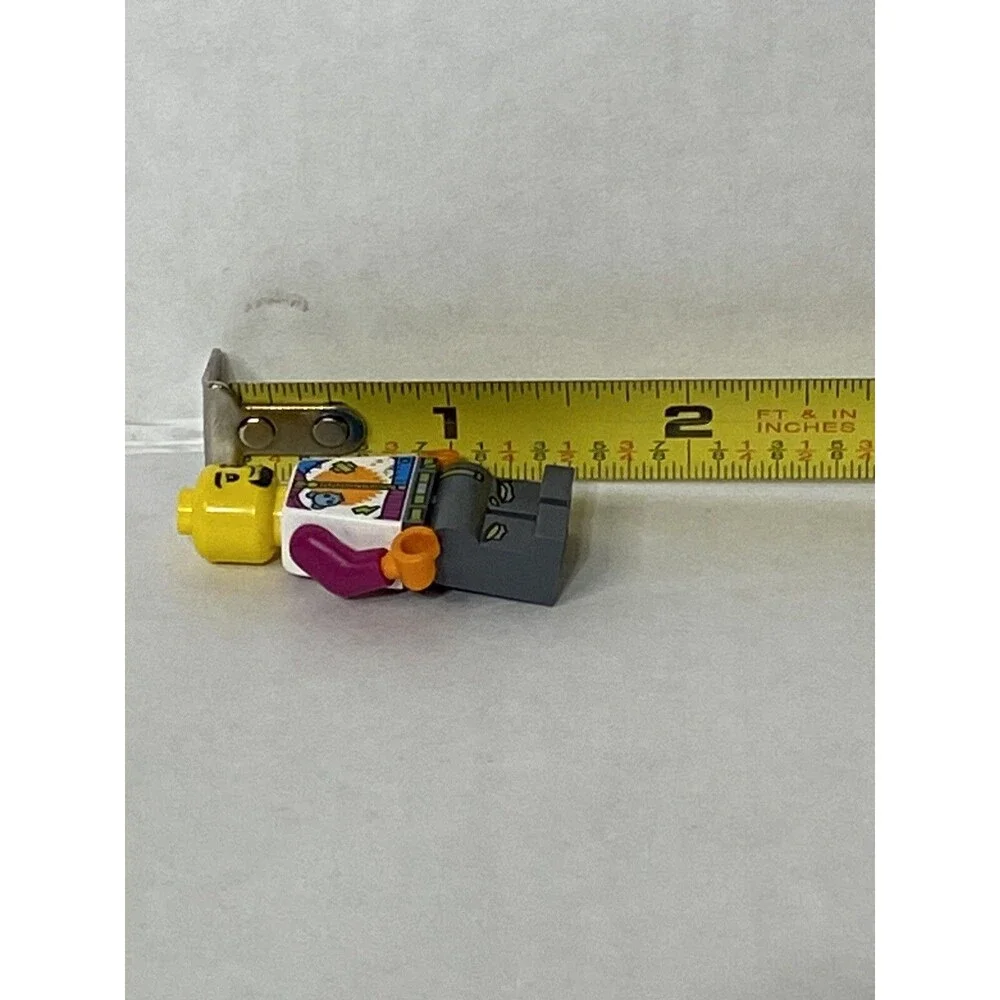 LEGO City Stuntz Stunt Man Motorbike Minifigure 60356. Used Minifigure Only.